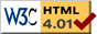 Valid HTML 4.01 Strict